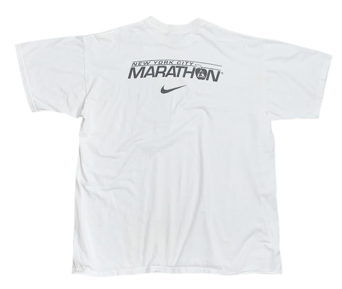 Vintage Nike New York City Marathon 1997 T Shirt (Size L) — Roots